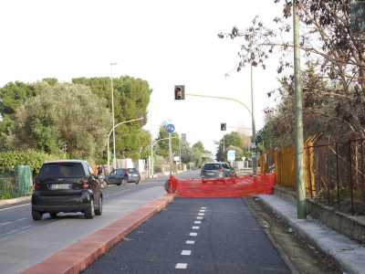 La fine della pista ciclabile